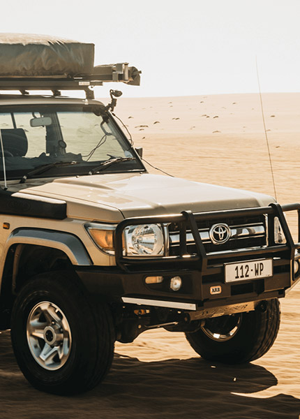 toyota land cruiser safari vehicle