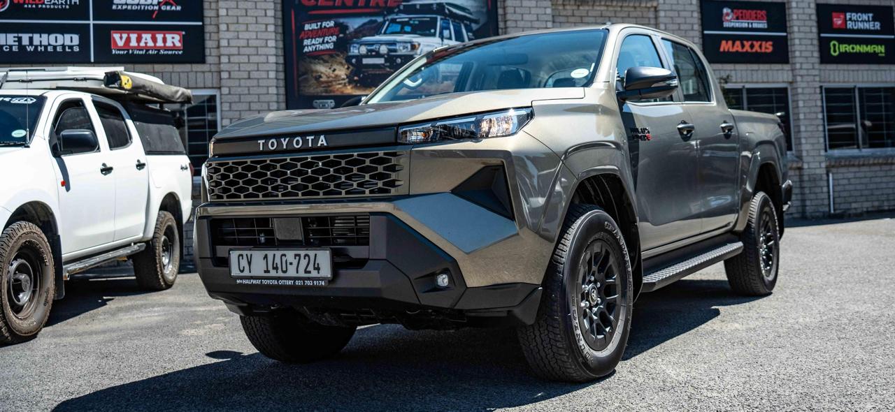 New Toyota Hilux 2.8 4x4 joining the TechPro Safari Group R Photographer Raider fleet